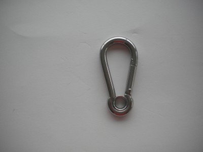 318InchStainlessSteelCarabineerwGrommetCG-8