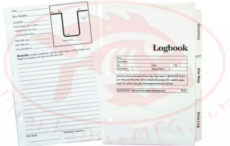 Deluxe3RingLogBookInsertswTabs