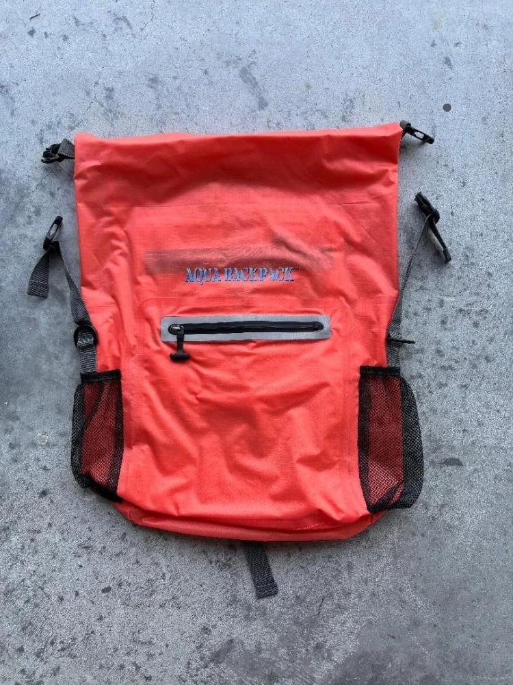 New30LiterLightweight100WaterproofBackpackORANGECORAL