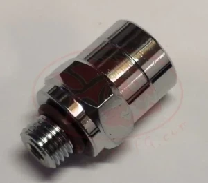 3/8-24 Male TO 1/4" NPT Female Fitting - Product Image
