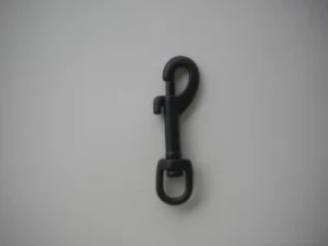 3/8" Swivel Bolt Snap BLACK SS  3" Inch #00-SB - Product Image