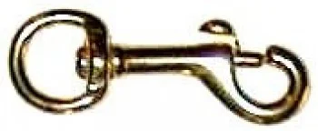 38SwivelBoltSnapBrassw12Eye