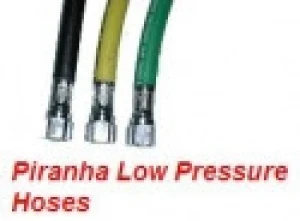 4" LP Rubber Hose BLACK