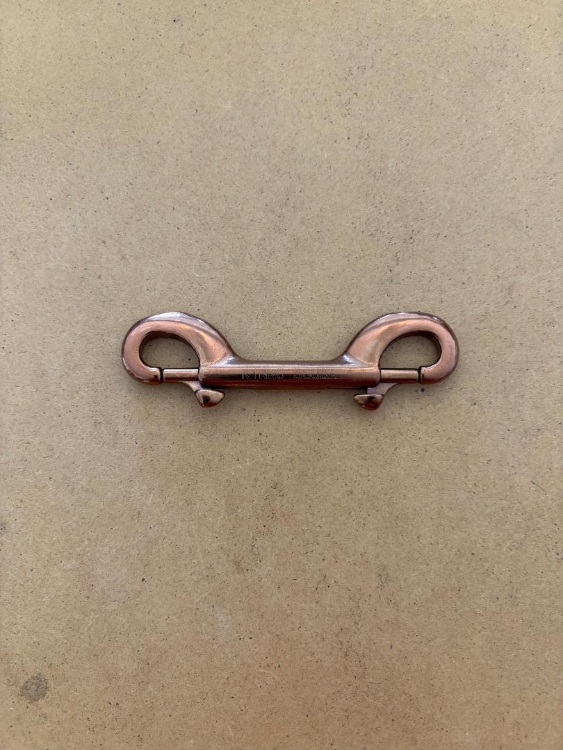 New & Limited! 4" Stainless Steel Coated Double Ender "Iridescent Rose Gold Colored  Body!" - Product Image