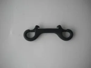 4.0" Black Powder Coated Stainless Steel Double Ender - Product Image