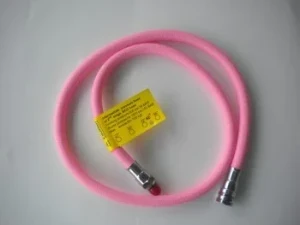 40" Double Braided Low Pressure Hose PINK - Product Image
