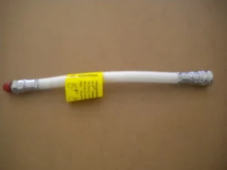 40InchDoubleBraidedLowPressureHoseWHITE