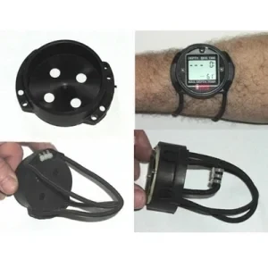 Dive Rite Nitek Duo / Trio & Zeagle N2ition Bungee Mount in BLACK - Product Image
