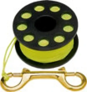 66' Finger Spool w/ Black spool body "High Viz Yellow Line" - Product Image