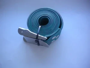 55" (140cm) Rubber Weight Belt with Standard SS Buckle "1 Only in Camo Green!" - Product Image