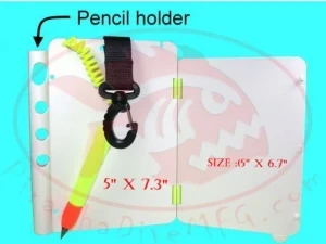 5"x7" 2 Piece Flat Writing Slate with Graphite Pencil   - Product Image