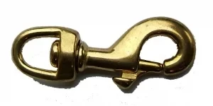 1 1/4" Swivel Bolt Snap Brass #6B - Product Image
