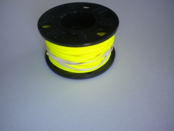 75ftMoldedLargeHoleFingerSpoolwHighVizYellowLine