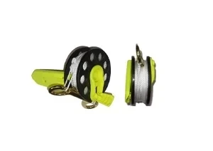 Plastic Handle for Spool "Yellow Crank" - Product Image