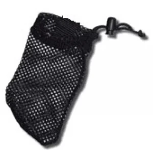 4" x 7" Mesh Bag "Black"