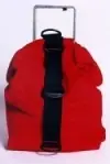 Tec Bag "Vertical style" color RED - Product Image