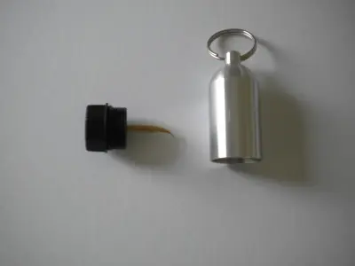 Aluminum Tank w/pick & Split Ring  "SILVER" - Product Image