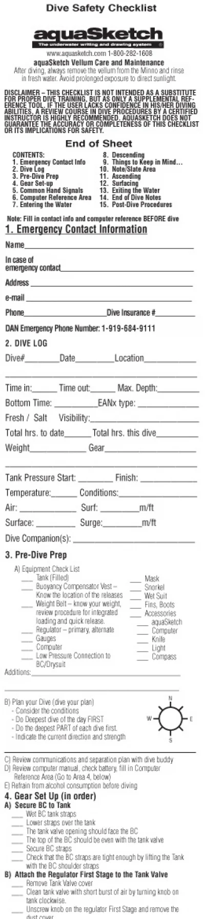 AquaSketchDiveSafetyChecklistScroll