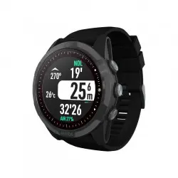 Atmos Mission Two Watch Style Dive Computer / Smart Watch  Black Ring / Black Body - Product Image