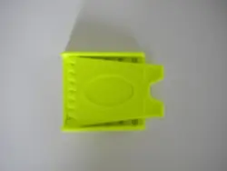 Yellow Plastic 3 slot Buckle