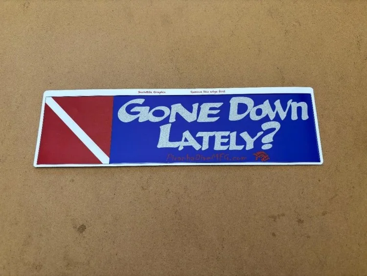 BackinStockGoneDownLatelyDecal