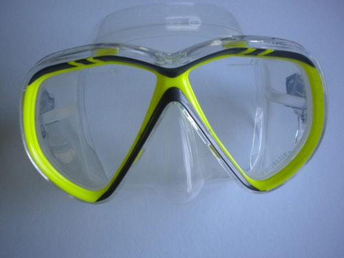 BannerfishYellowMaskswClearSiliconeSkirt