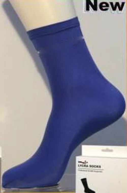 BlueLycraSocksPair