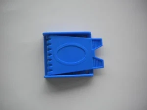 Blue Plastic 3 slot Buckle - Product Image
