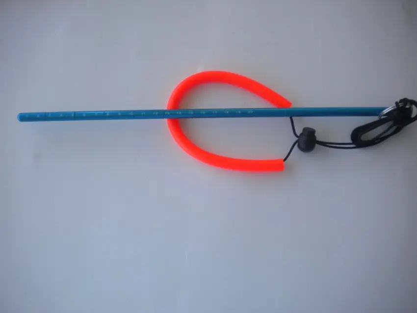 BluePointerwithPlasticsnapAdjustableLanyard