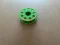 Brand New! 66' foot POM Finger Spool "GREEN Body / Orange Line"