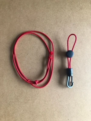 Brand New! Bungee Regulator Neck plus Octo Holder Combo! Red Bungee - Product Image