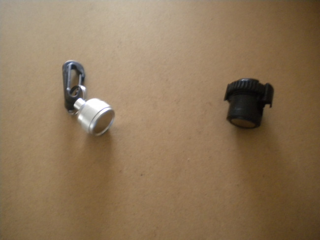 Magnetic Hose w/ adjustable Hose Holder Holder "SILVER Top w/ Black Body"  - Product Image