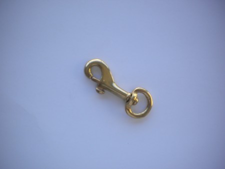 BrassSwivelBoltSnapXX-SmallSize