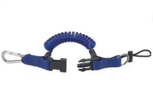 Bungee Lanyard BLUE w/SS Carabiner