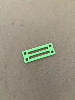 Canister Holding Bracket "Apple Green"  Includes 3 feet of 3/16" Color Bungee
