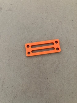 Canister Holding Bracket "Orange"  Includes 3 feet of 3/16" Color Bungee