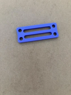 Canister Holding Bracket "Purple"  Includes 3 feet of 3/16" Color Bungee