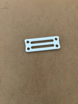 Canister Holding Bracket "White"  Includes 3 feet of 3/16" Color Bungee