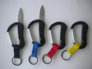 Carabiner Knife w/Webbing - Product Image