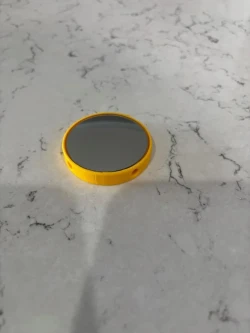 Convex Mirrow w/ Color Mount: YELLOW also Colored Bungee