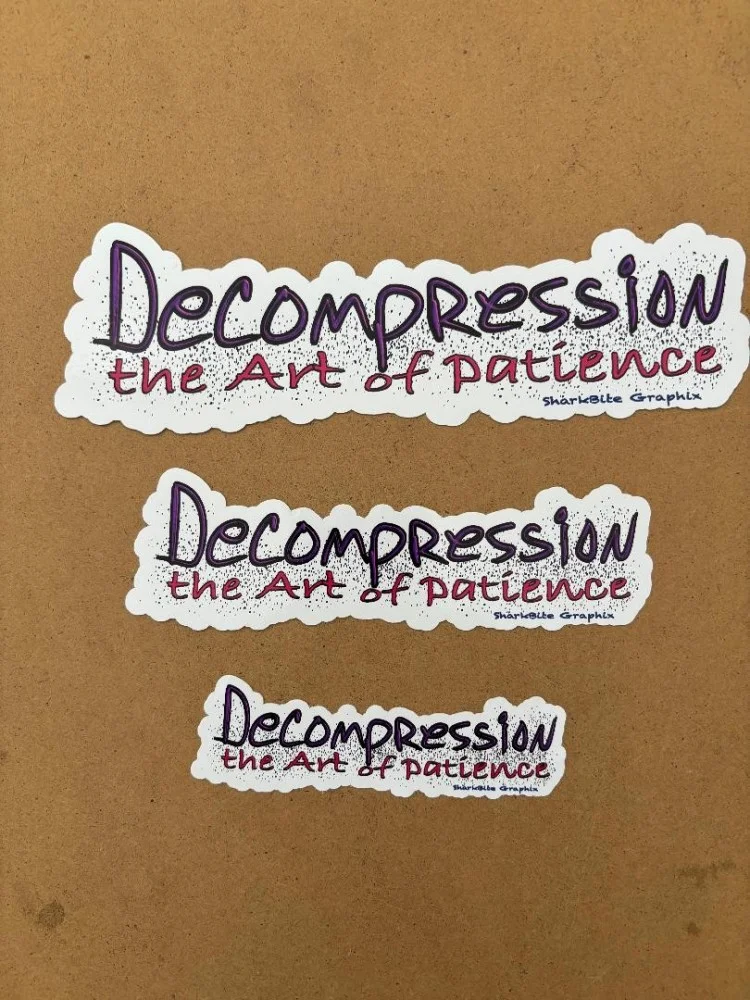 DecompressionTheArtOfPatience3piecestickerset