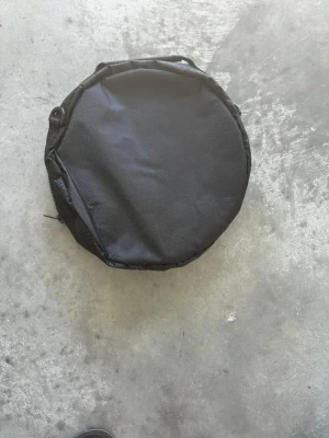 New! Round Deluxe Black Regulator Bag 1 left - Product Image