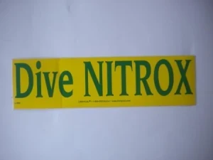Dive Nitrox Decal - Product Image