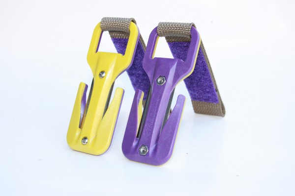 EezycutPurpleYellowKnifeFlexiPouch