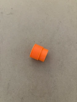 Female Din Dust Cap "ORANGE"