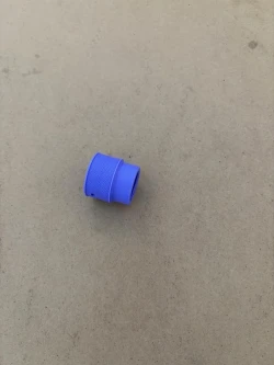 Female Din Dust Cap "Purple"