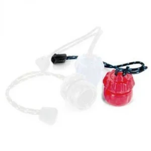 Female First Stage Din Rotating Cap "Rocket Red" - Product Image