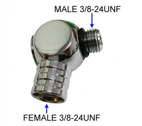 FirstStageLowPressure360AngledSwivelAdapter