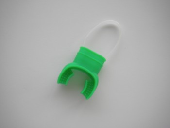 GreenMouthpiecewClearTyWrap