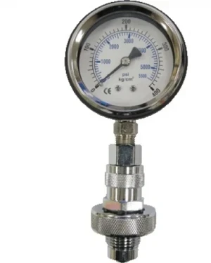 HP Din Cylinder Checker Imperial & Metric w/rubber boot